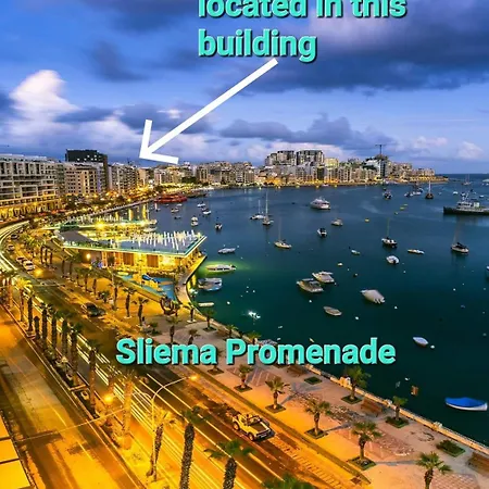 Lejlighed Seaview And Valletta View 3 Bedrooms 2 Bathrooms