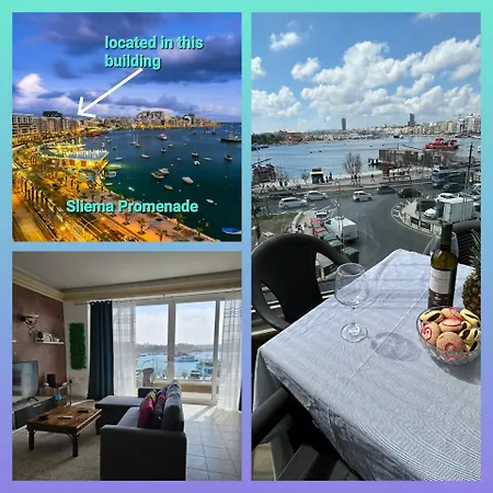 Seaview And Valletta View 3 Bedrooms 2 Bathrooms