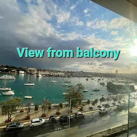 Apartment Seaview And Valletta View 3 Bedrooms 2 Bathrooms *