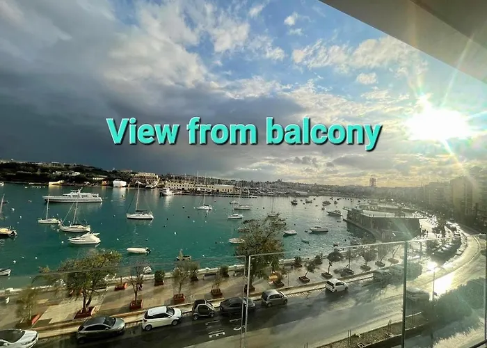 Apartamento Seaview And Valletta View 3 Bedrooms 2 Bathrooms *